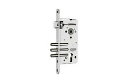 Lower pin cylinder mortise lock